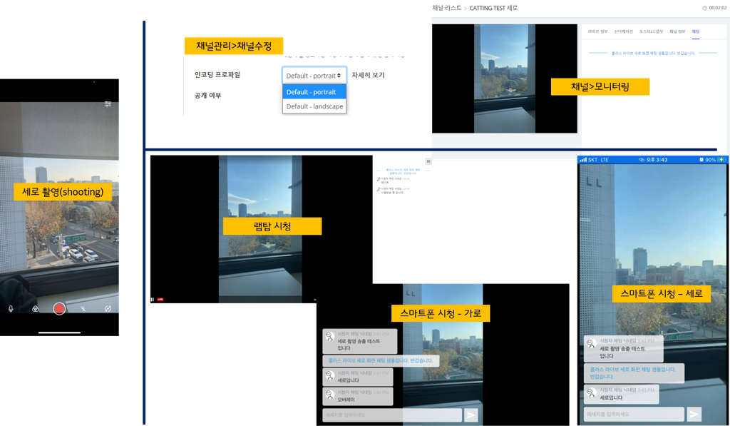 세로 촬영 - 세로 인코딩